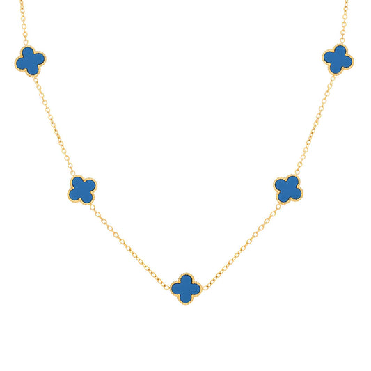 18K gold plated Stainless steel necklace, Intensity