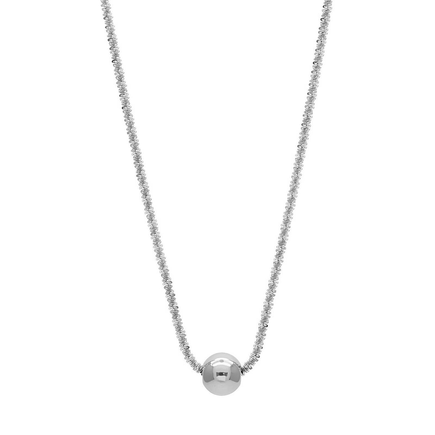 Stainless steel necklace, Intensity