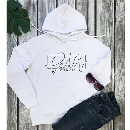 Faith Hooded Pocket Sweatshirt